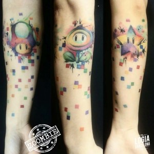 tatuaje_brazo_super_mario_logiabarcelona_juanma_zoombie